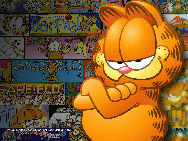 Garfield kiskép játékvan 1