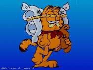 Garfield kiskép játékvan 2